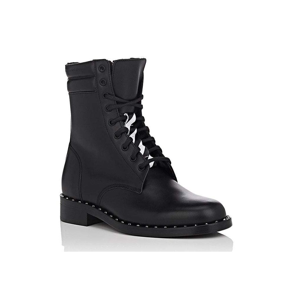 Off-White Black Calfskin Women Boot