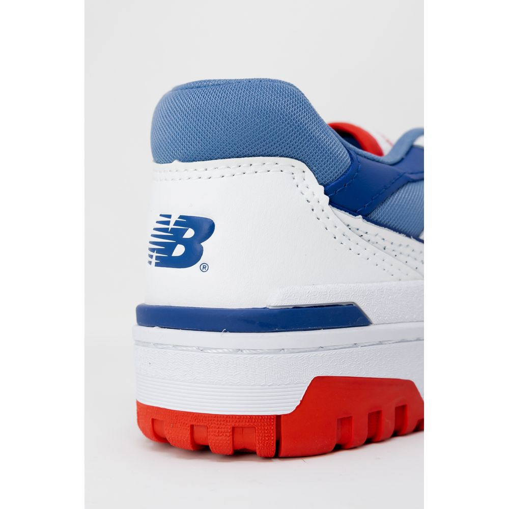 New Balance Blue Leather Leather Sneaker