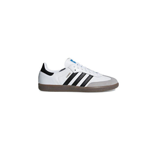 Adidas White Leather Sneaker