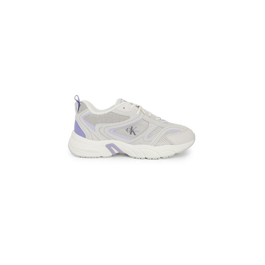 Calvin Klein Purple Leather Sneaker