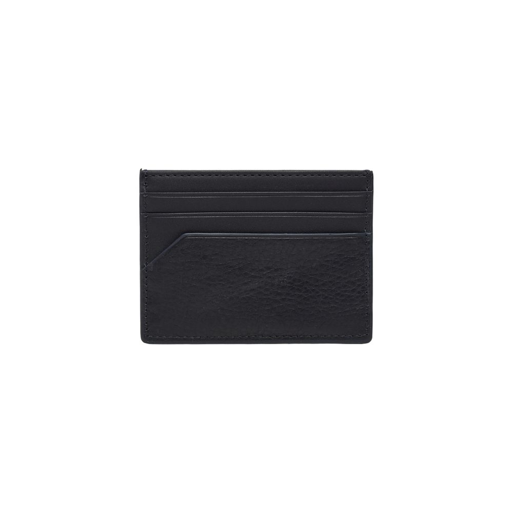 Tommy Hilfiger Blue Leather Wallet