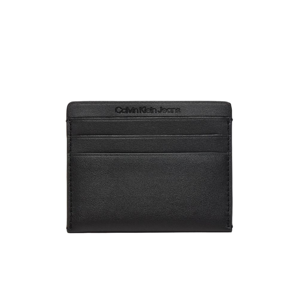 Calvin Klein Jeans Black Polyethylene Wallet