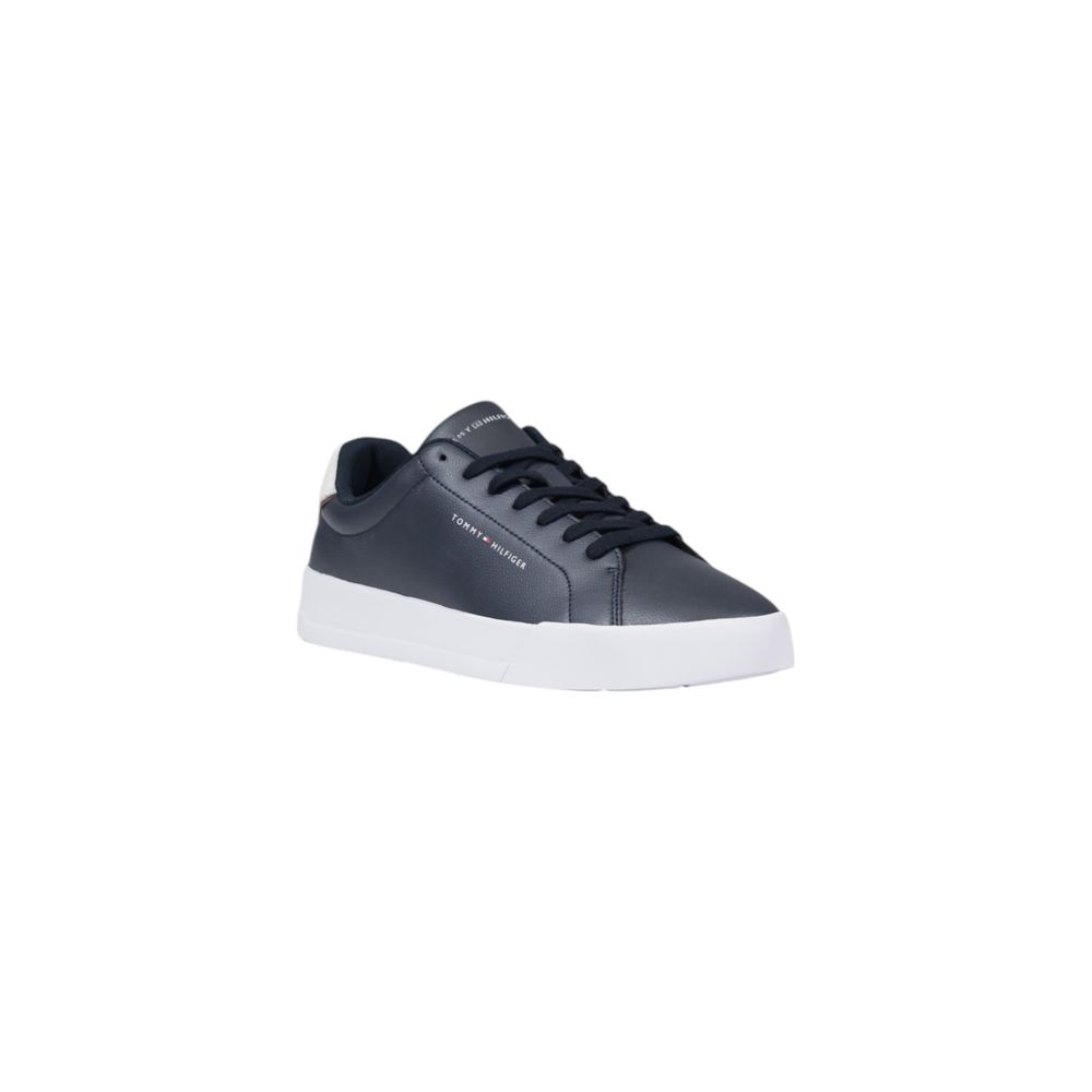 Tommy Hilfiger Blue Leather Sneaker