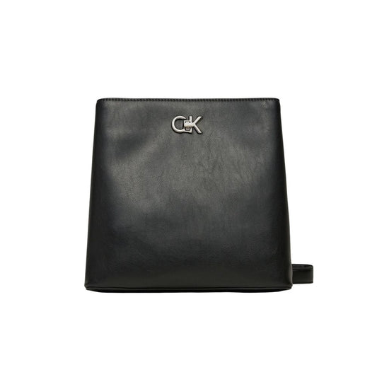 Calvin Klein Black Recycled Polyester Handbag