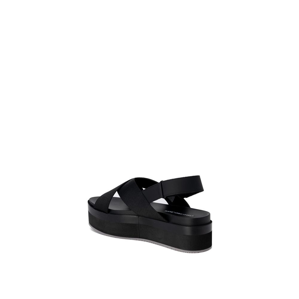 Calvin Klein Jeans Black Polyethylene Polyethylene Sandal