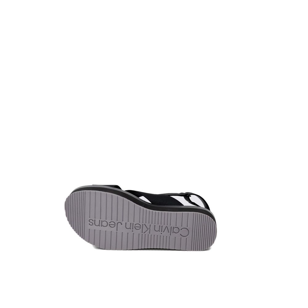 Calvin Klein Jeans Black Polyethylene Polyethylene Sandal