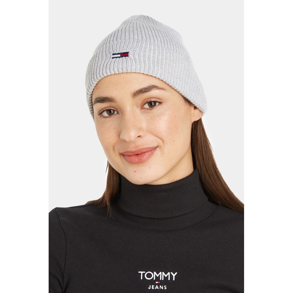 Tommy Hilfiger Jeans Gray Cotton Cotton Hat