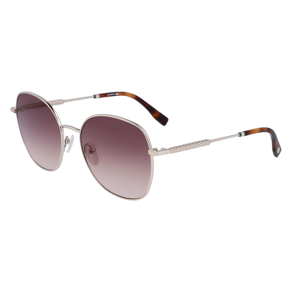 Lacoste Gold Metal Sunglasses