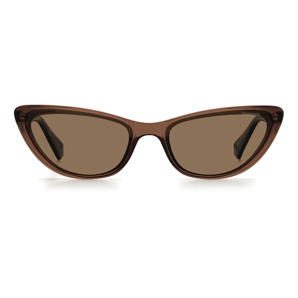 Polaroid Brown Plastic Sunglasses