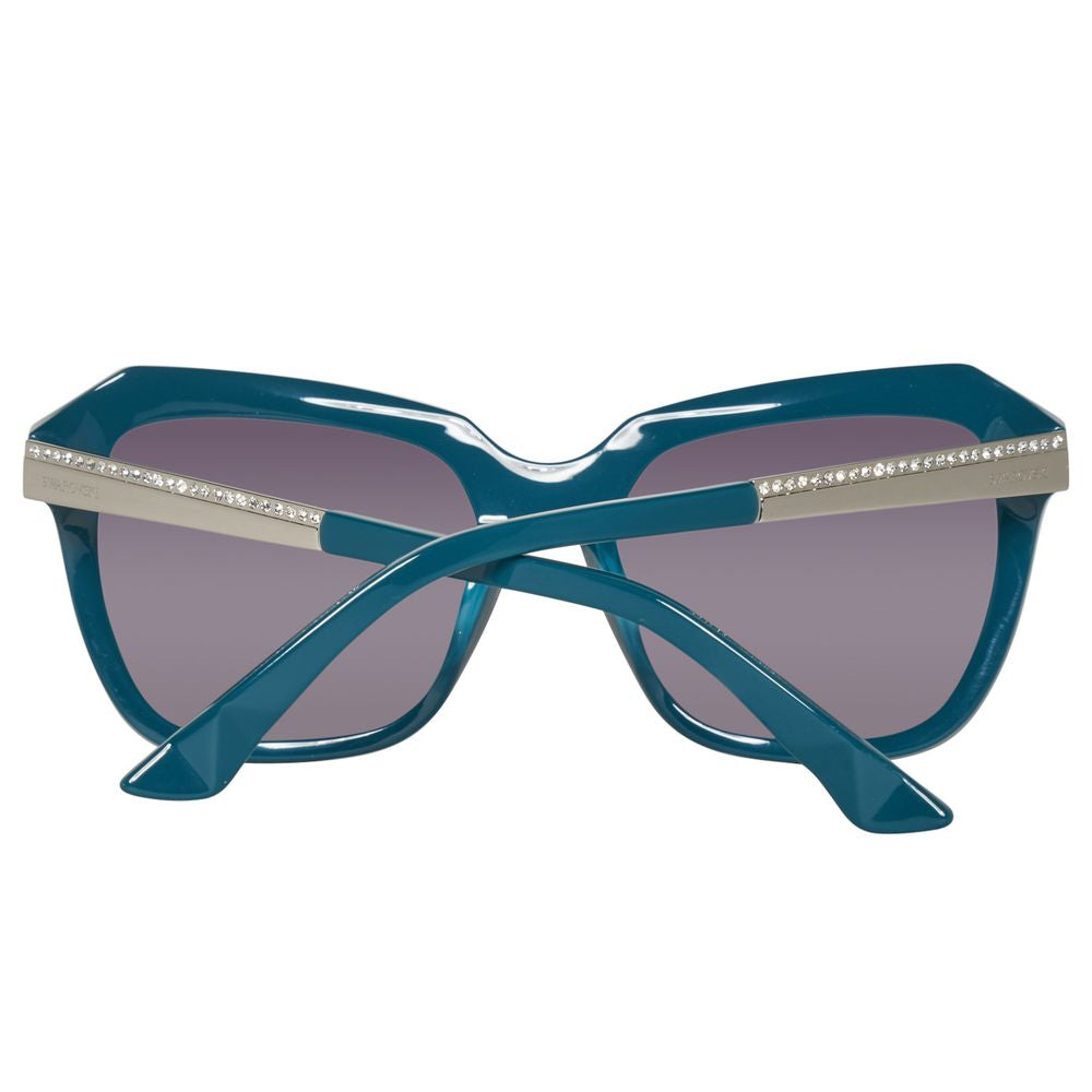 Swarovski Blue Acetate Sunglasses