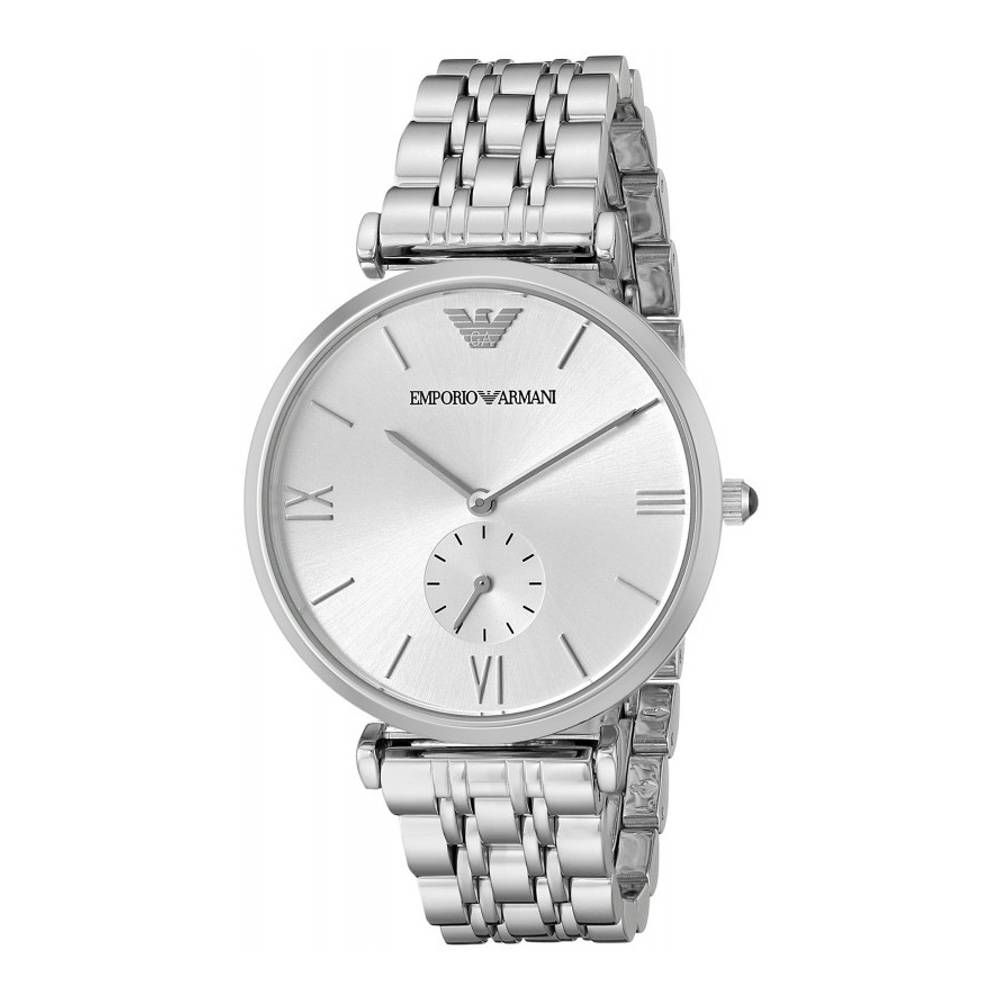 Armani Silver Steel Watch