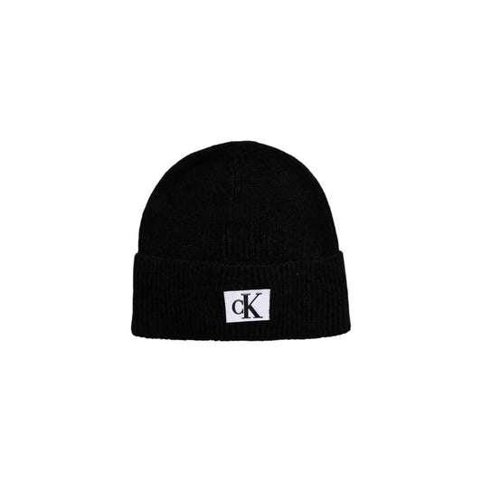 Calvin Klein Jeans Black Acrylic Hats & Cap