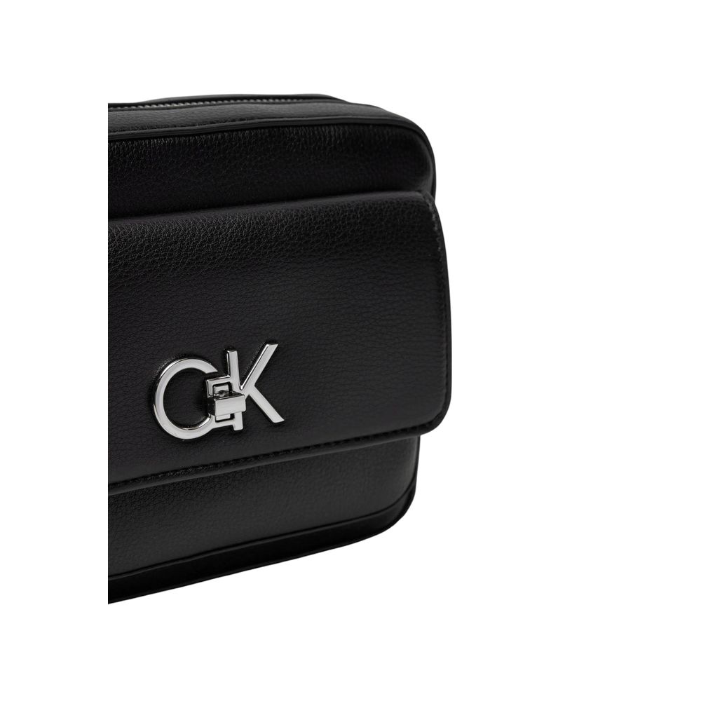 Calvin Klein Black Polyethylene Handbag