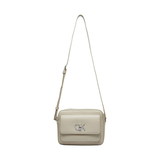 Calvin Klein Gray Polyethylene Handbag