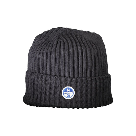 North Sails Black Cotton Unisex Cap