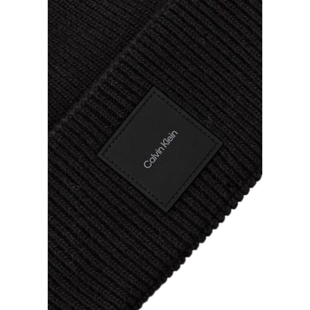 Calvin Klein Black Organic Cotton Hats & Cap