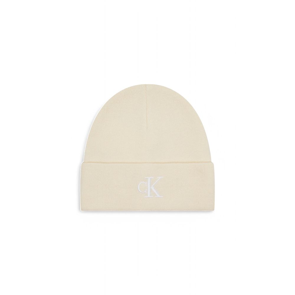 Calvin Klein Cream Polyester Polyester Hat