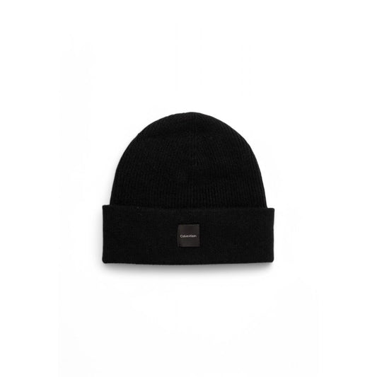 Calvin Klein Black Cashmere Hat