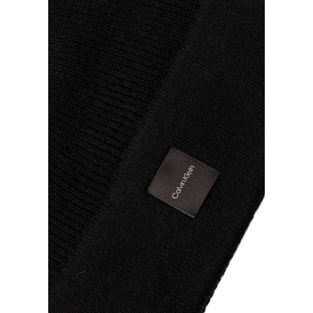 Calvin Klein Black Cashmere Hat