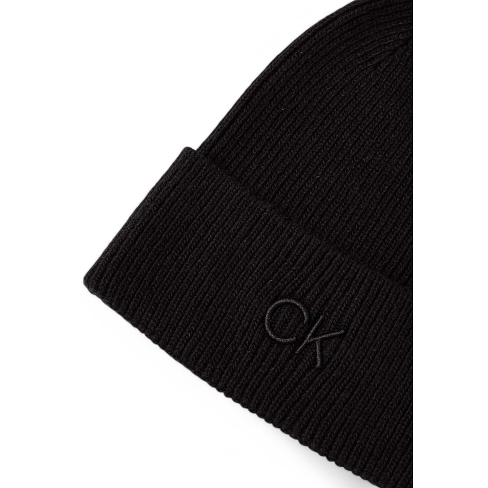 Calvin Klein Black Cotton Cotton Hat