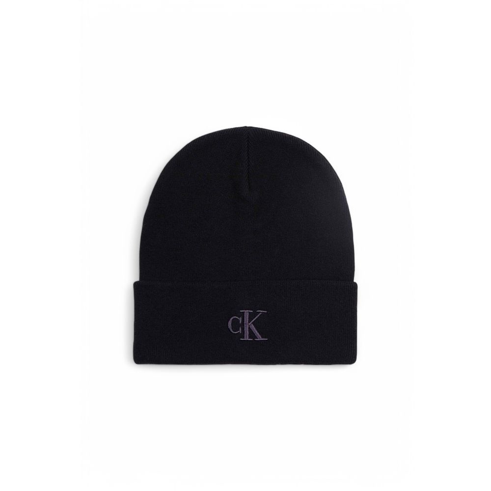 Calvin Klein Jeans Black Wool Hats & Cap