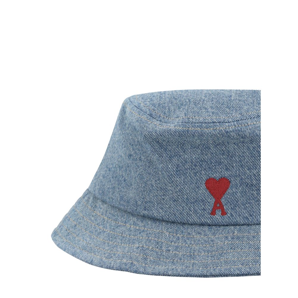 Ami Paris Logo's Bucket Hat