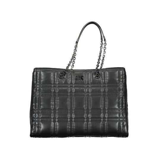 Calvin Klein Black Polyester Women Handbag