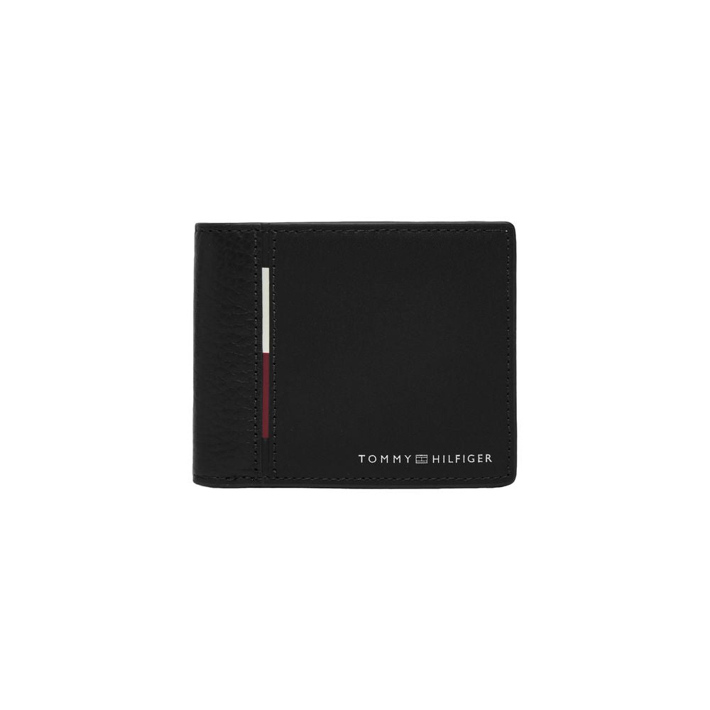 Tommy Hilfiger Black Leather Wallet