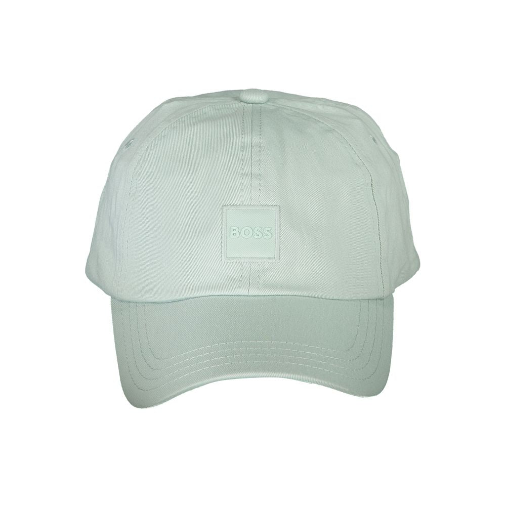 Hugo Boss Green Cotton Men Cap