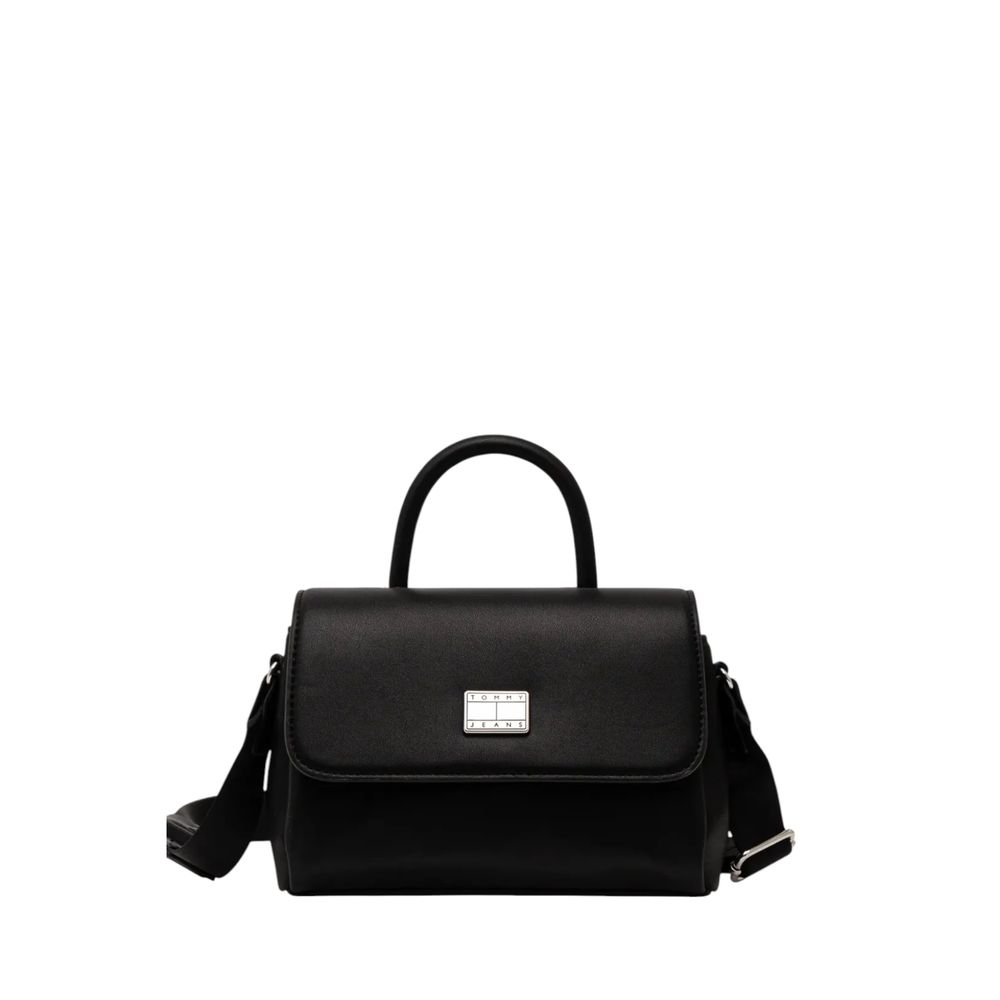 Tommy Hilfiger Black Polyethylene Handbag