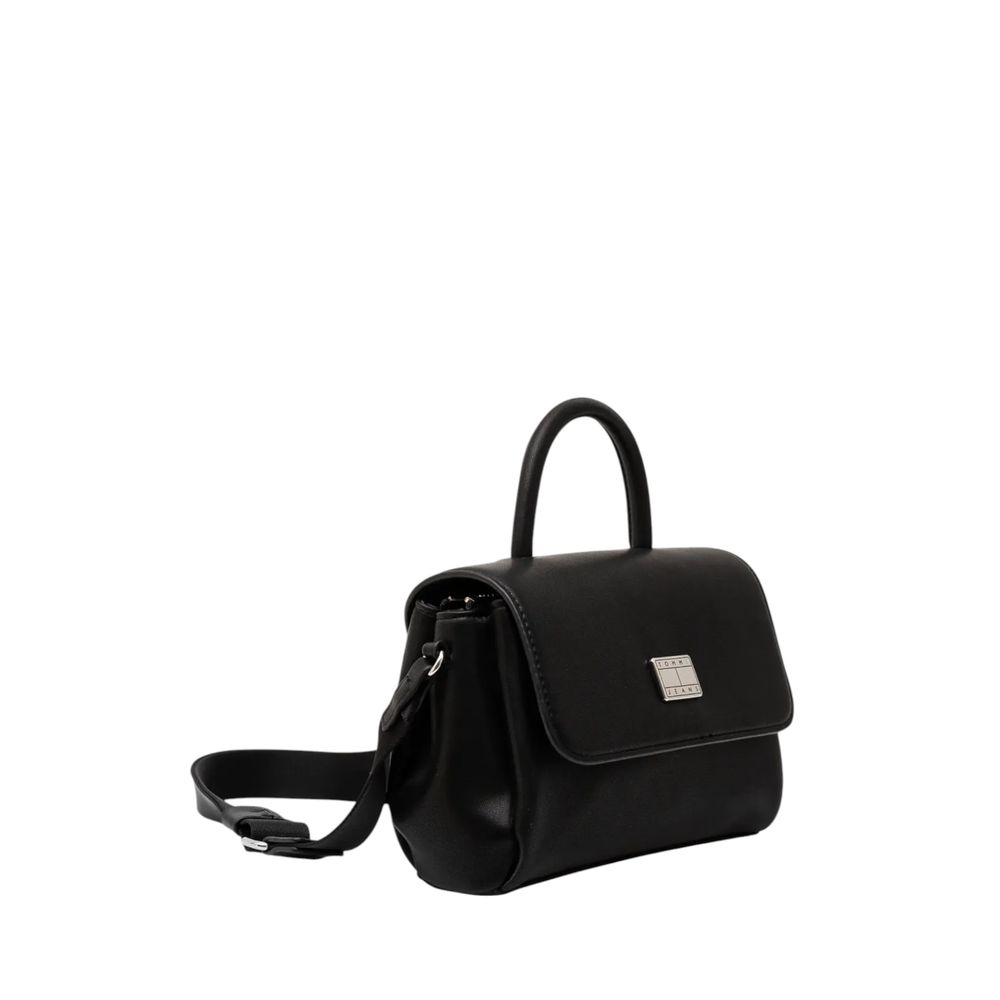 Tommy Hilfiger Black Polyethylene Handbag