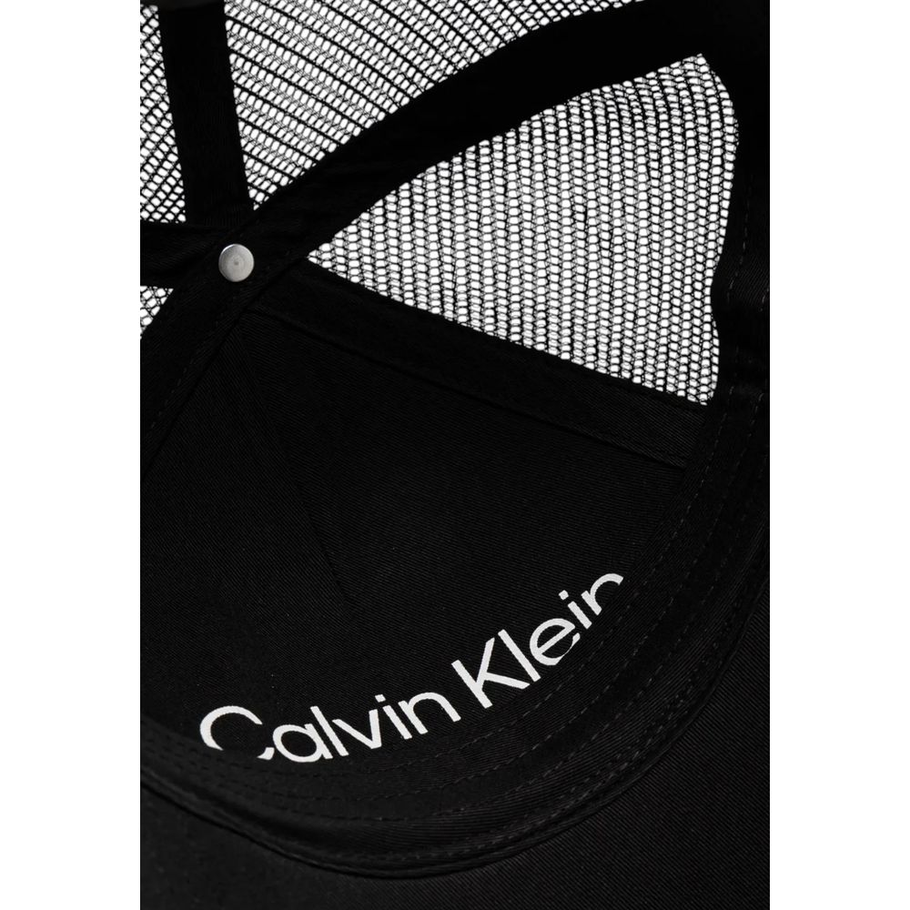 Calvin Klein Black Cotton Hats & Cap