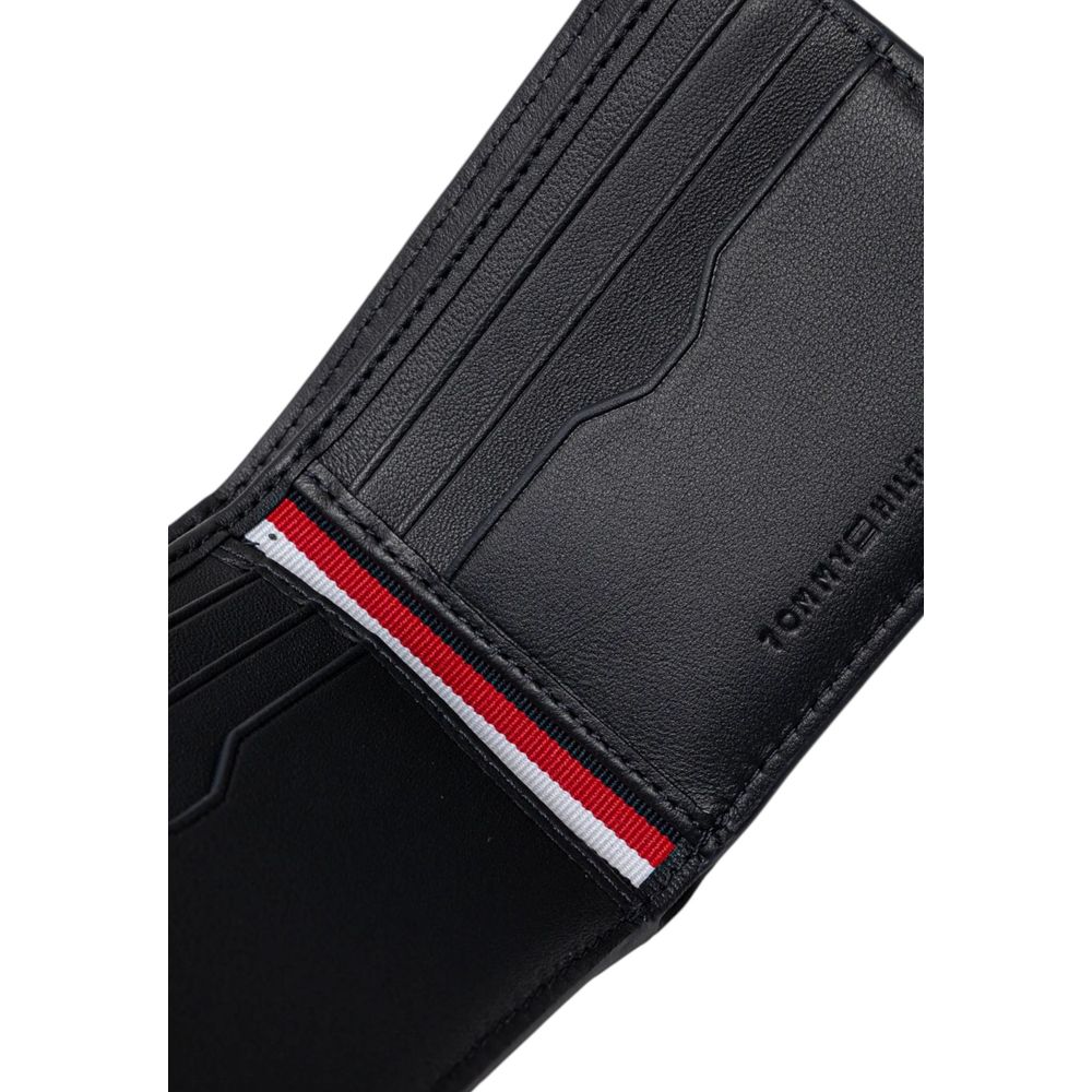 Tommy Hilfiger Black Leather Wallet