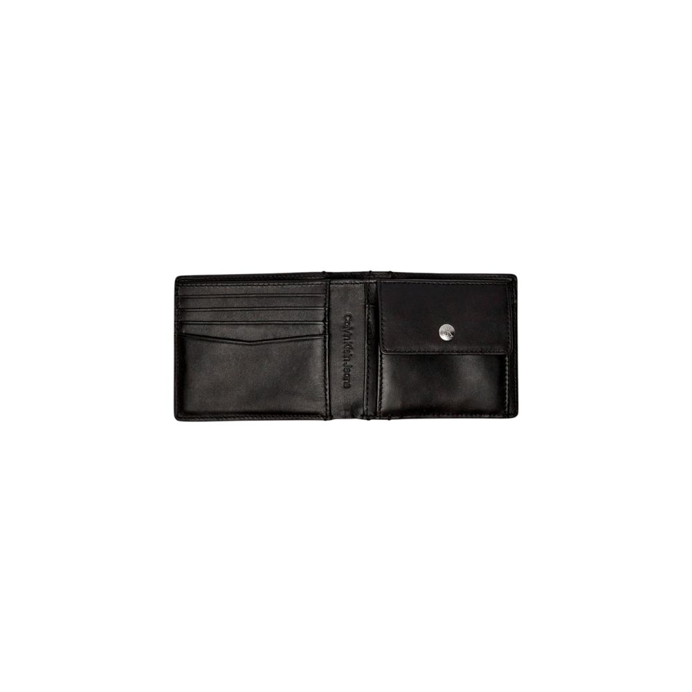 Calvin Klein Jeans Black Leather Wallet