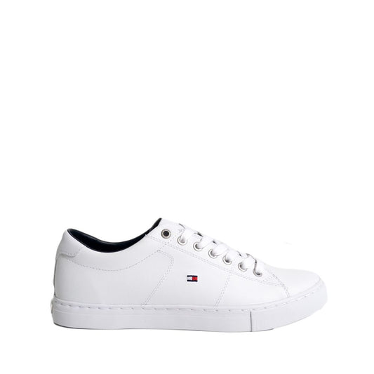 Tommy Hilfiger White Leather Sneaker