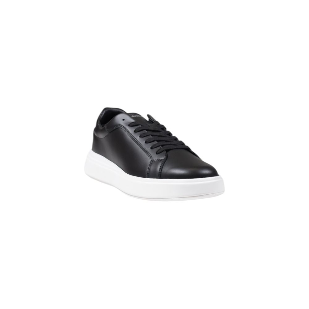 Calvin Klein Black Leather Sneaker