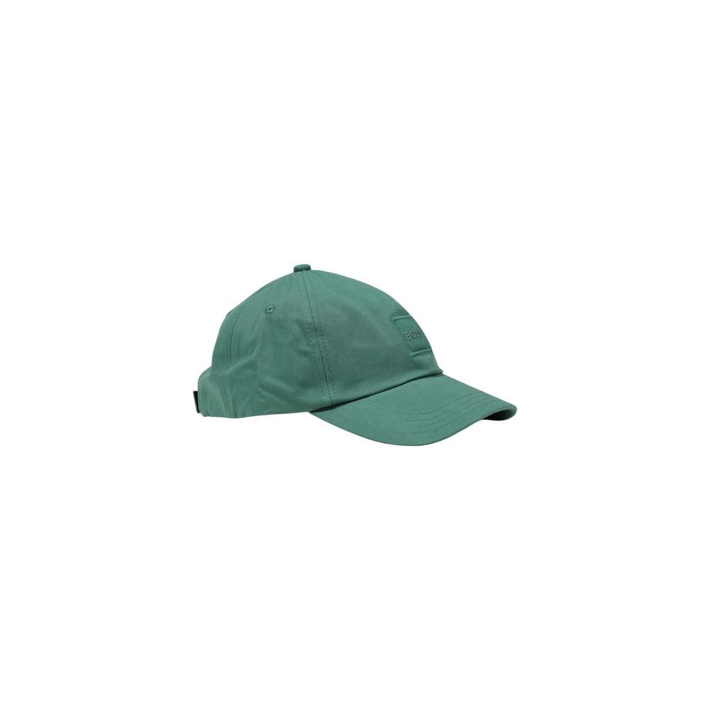 Hugo Boss Green Cotton Hats & Cap