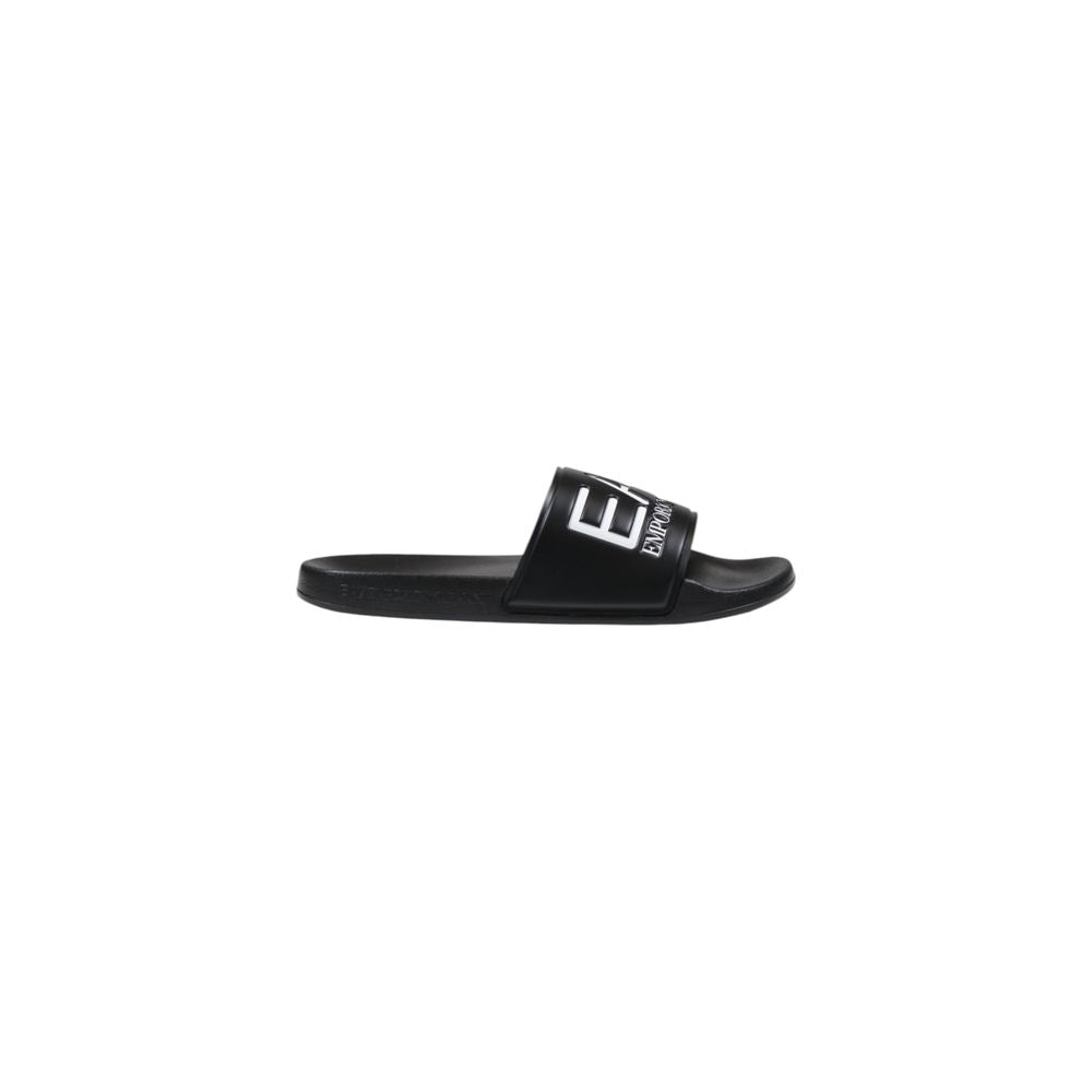 EA7 Emporio Armani Black And White Pvc Sandal