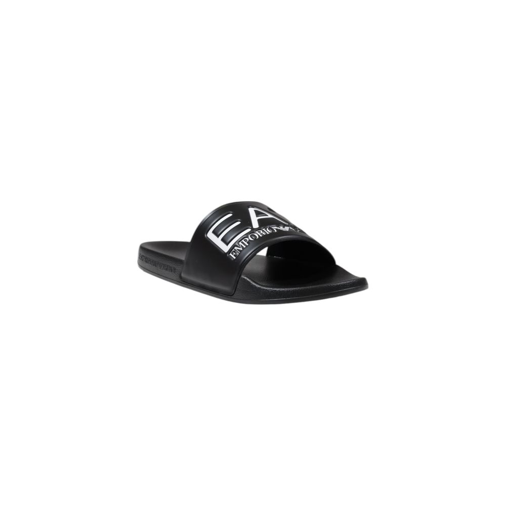 EA7 Emporio Armani Black And White Pvc Sandal