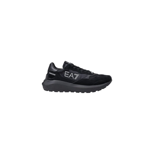 EA7 Emporio Armani Black Polyamide Sneaker