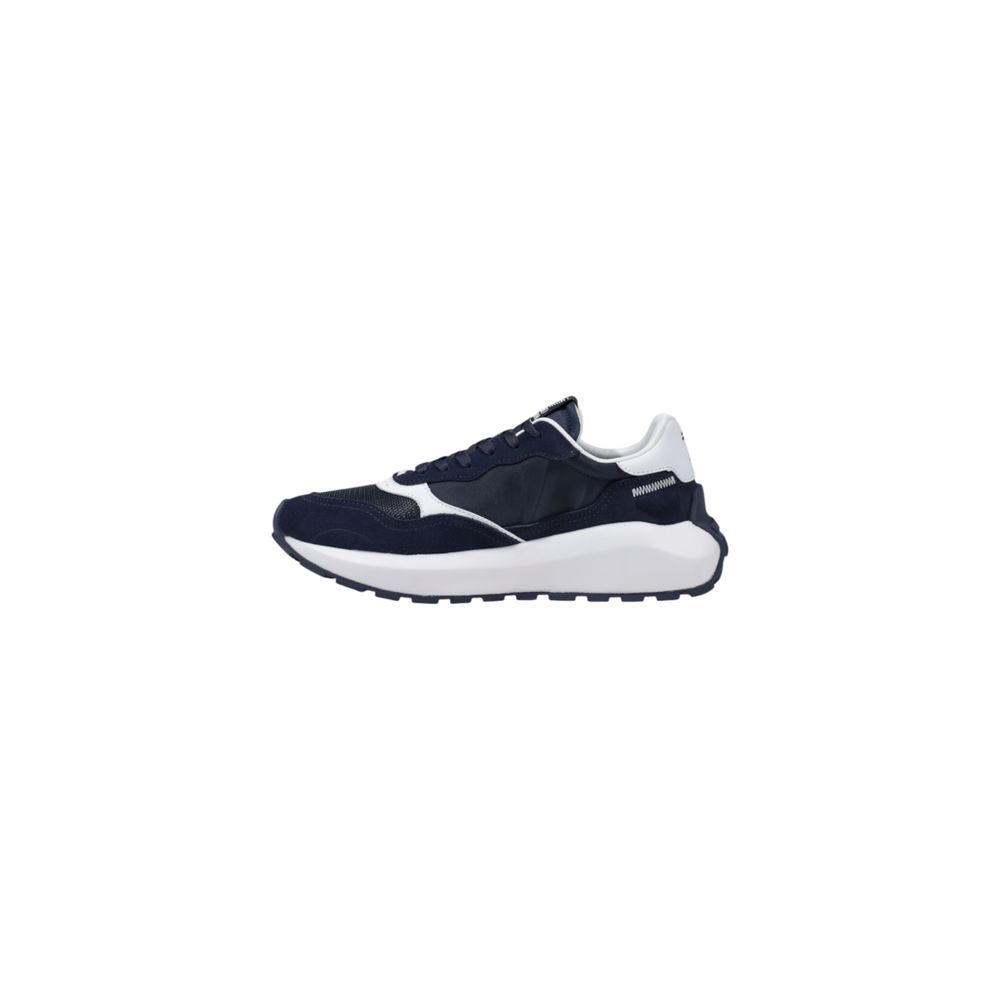 EA7 Emporio Armani Blue Polyamide Sneaker