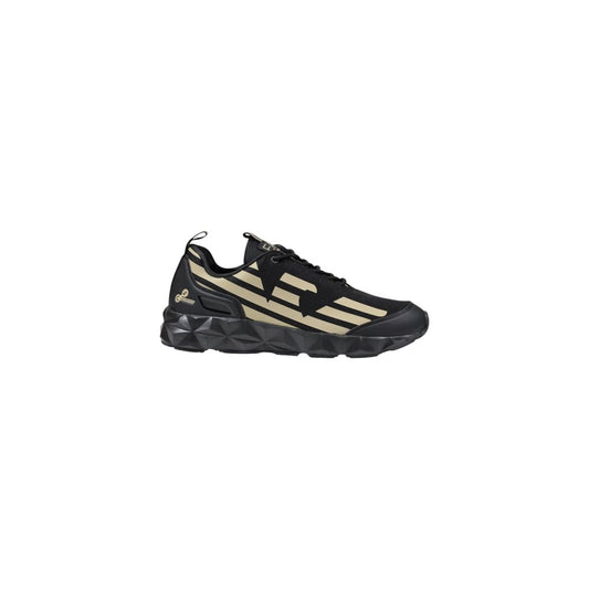 EA7 Emporio Armani Black Polyester Sneaker