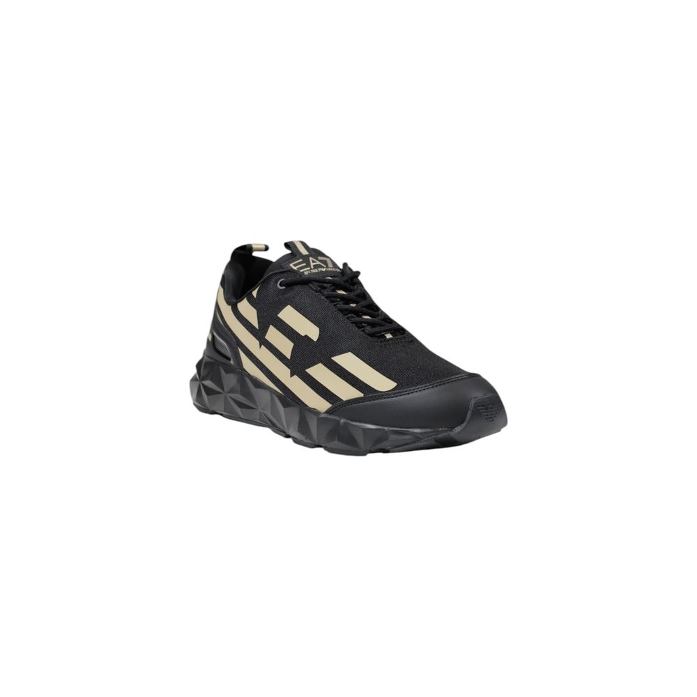 EA7 Emporio Armani Black Polyester Sneaker