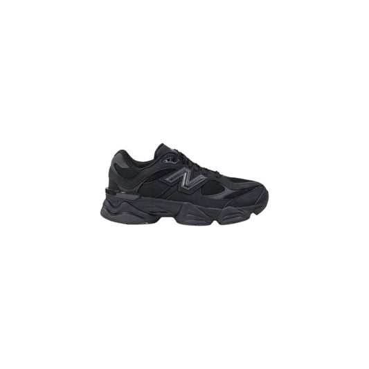 New Balance Black Synthetic Leather Sneaker