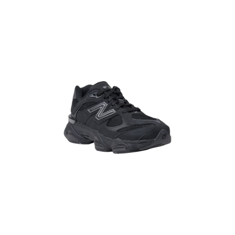 New Balance Black Synthetic Leather Sneaker