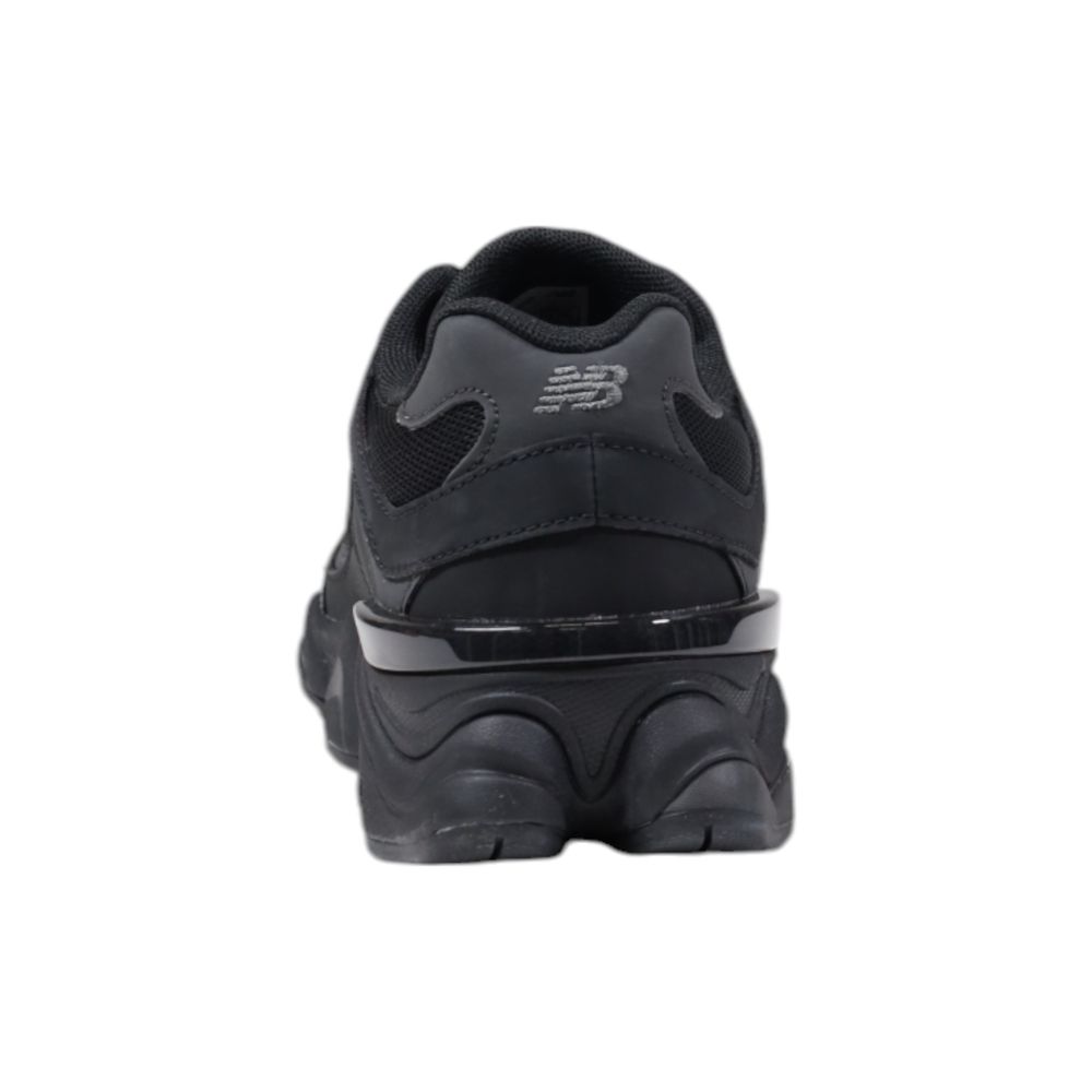 New Balance Black Synthetic Leather Sneaker