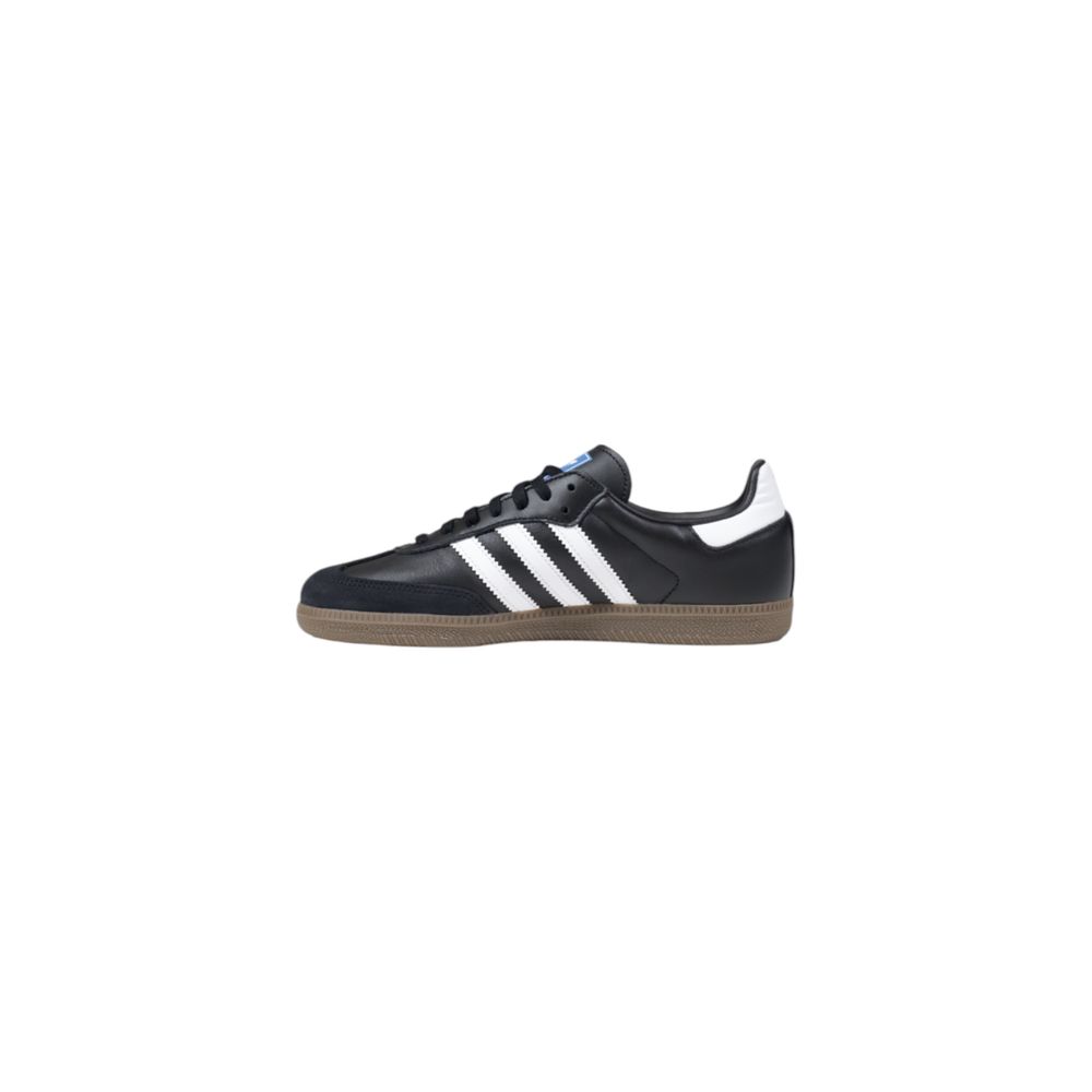 Adidas Black Leather Sneaker