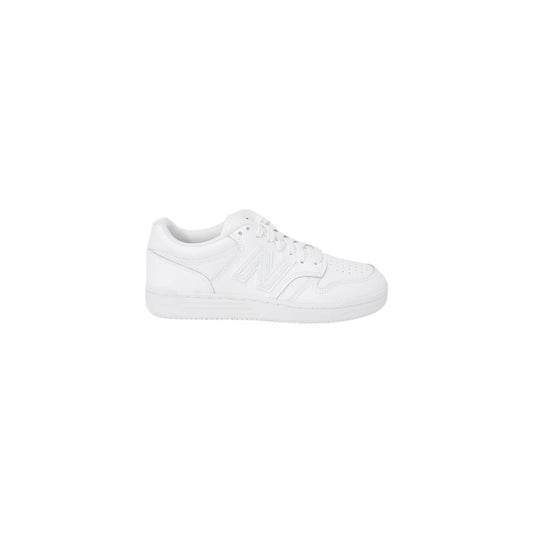 New Balance White Leather Sneaker