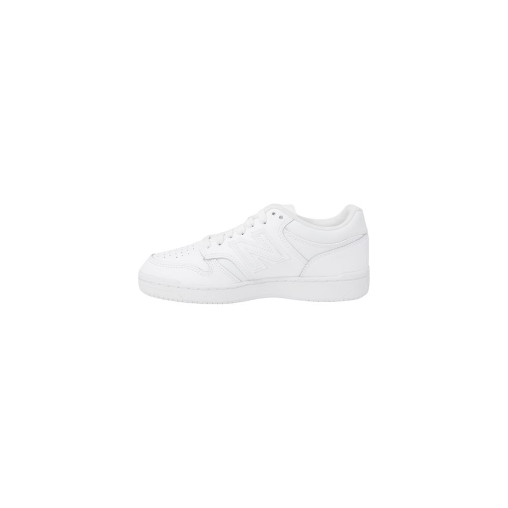 New Balance White Leather Sneaker