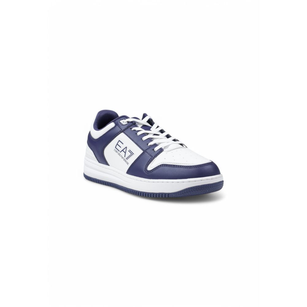 EA7 Emporio Armani Light Blue Polyester Sneaker